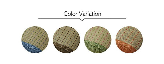 クッション くつろぎ リラックス い草 抗菌防臭 消臭 シンプル 小林製薬コバガード使用 約38×20cm ブルー ブラウン グリーン オレンジ ihk-1140500040602の画像