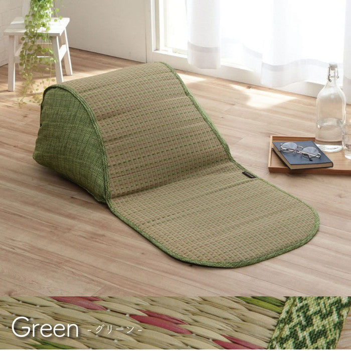 クッション くつろぎ ごろごろ い草 抗菌防臭 消臭 シンプル 小林製薬コバガード使用 約48×90cm ブルー ブラウン グリーン オレンジ ihk-1140500040902の画像