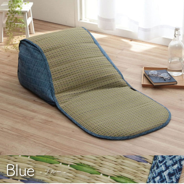 クッション くつろぎ ごろごろ い草 抗菌防臭 消臭 シンプル 小林製薬コバガード使用 約48×90cm ブルー ブラウン グリーン オレンジ ihk-1140500040902の画像