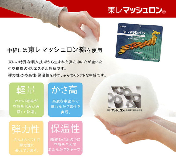 こたつ布団 正方形 掛け単品 インド綿 ラックス 約205×205cm ベージュ アイボリー ihk-1151140020103の画像