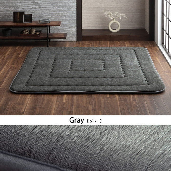 こたつ布団 長方形 小さめ 撥水ラグ ふっくらタイプ 約130×190cm ベージュ ブラウン グリーン グレー ネイビー ihk-1161730026009の画像