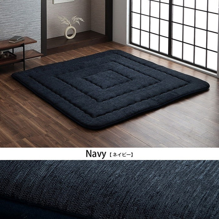 こたつ布団 長方形 小さめ 撥水ラグ ふっくらタイプ 約130×190cm ベージュ ブラウン グリーン グレー ネイビー ihk-1161730026009の画像