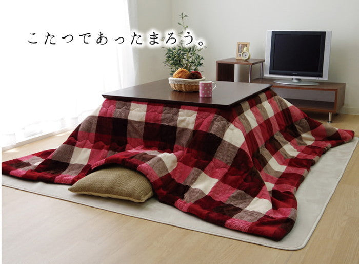 洗える こたつ布団 正方形単品 薄掛けタイプ ジャーナル 約190×190cm グリーン ローズ ihk-1181750120111の画像