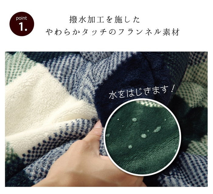 洗える こたつ布団 正方形単品 薄掛けタイプ ジャーナル 約190×240cm グリーン ローズ ihk-1181750120211の画像