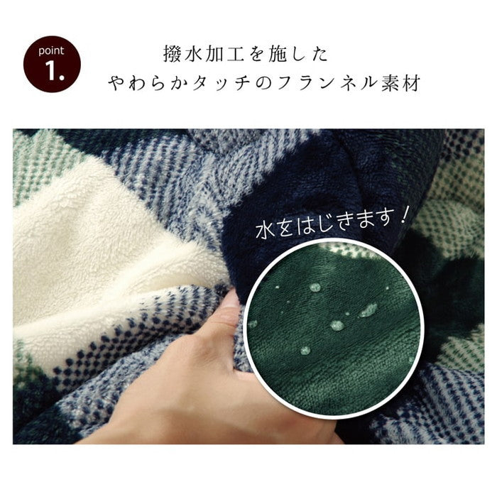 洗える こたつ布団 正方形単品 薄掛けタイプ ジャーナル 約200cm丸 グリーン ローズ ihk-1181750126311の画像