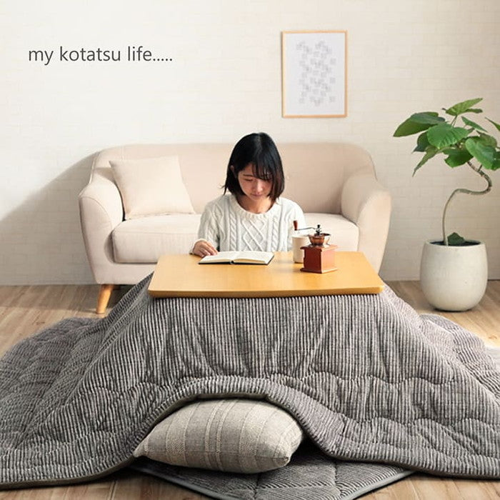 こたつ布団 長方形 無地 コーデュロイ調 抗菌防臭 約205×285cm ベージュ ブラウン グリーン グレー ネイビー オレンジ ihk-1181830020511の画像