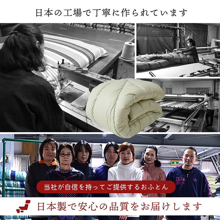 掛け布団 シングルロング 寝具 無地 ヒバエッセンス使用 i森の眠り 約150×210cm グリーン リーフ ihk-1202770123502の画像