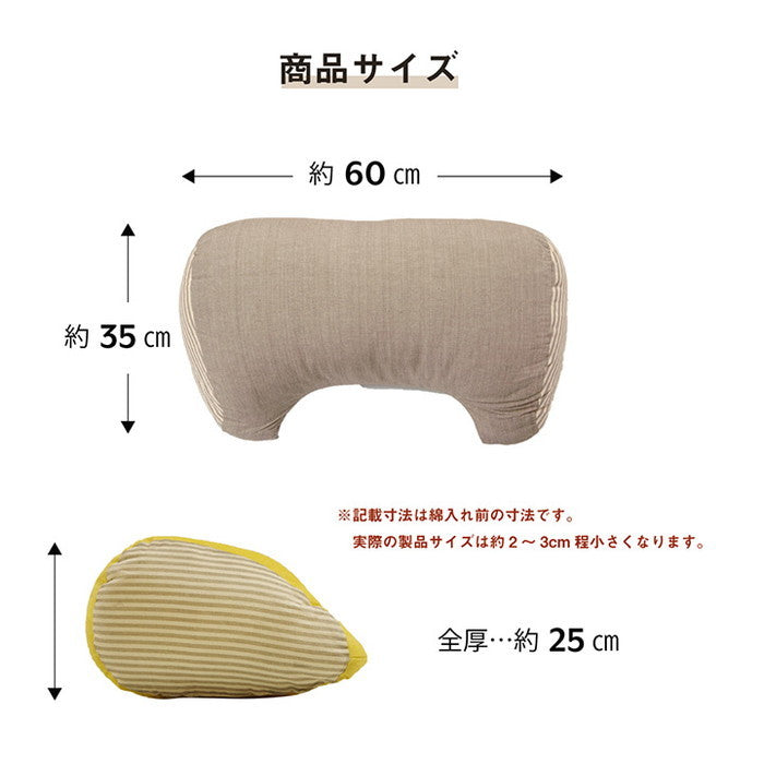 クッション 寄りかかり 日本製 オーガニックコットン 綿100% 無地 洗える 背もたれ ベージュ ブルー グリーン ピンク イエロー ihk-1210250021001の画像