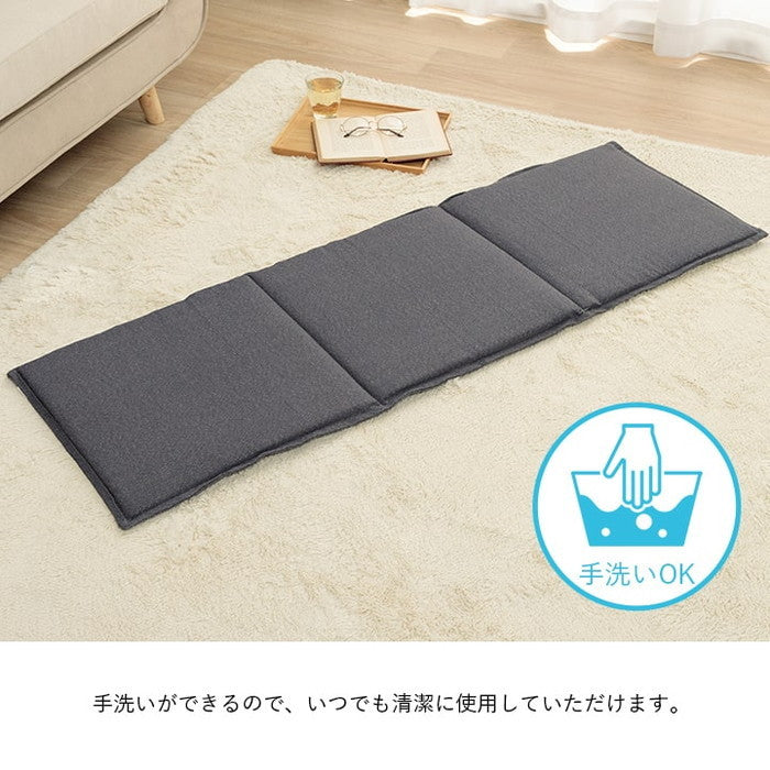 クッション フリーシート ベンチシート 無地 国産 約43×130cm ベージュ ブラウン ネイビー ihk-1211810020501の画像