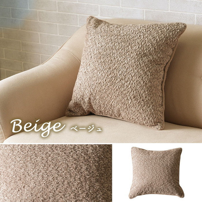クッション 背当て ソファー シンプル 国産 日本製 約43×43cm ベージュ グレー ihk-1211860020701の画像