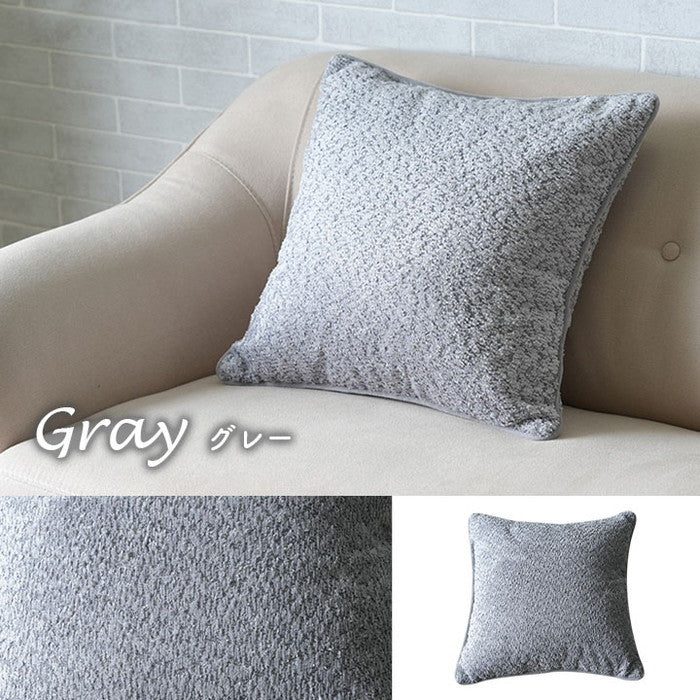 クッション 背当て ソファー シンプル 国産 日本製 約43×43cm ベージュ グレー ihk-1211860020701の画像