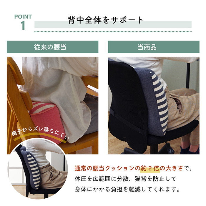 クッション 腰当 背中 姿勢 変形 ウレタン 約40×40cm ブラウン ネイビー ihk-1220880064467の画像