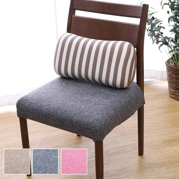 クッション 低反発 腰当 マイクロファイバー 無地 エルマー 約40×20cm ブラウン ネイビー ピンク ihk-1220880065334の画像