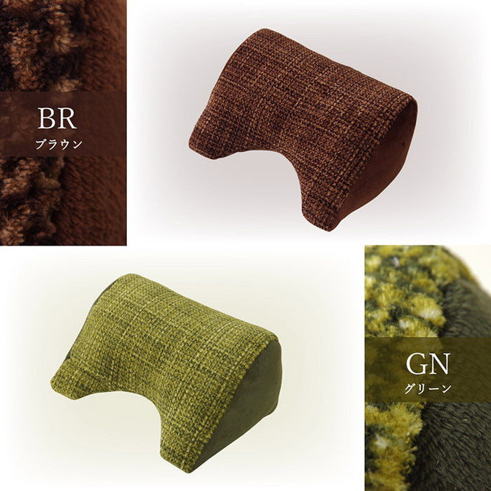 クッション 寄りかかり 無地 シンプル 約55×35cm ベージュ ブラウン グリーン グレー ネイビー オレンジ レッド ihk-1221750021091の画像