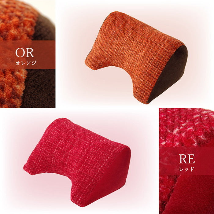 クッション 寄りかかり 無地 シンプル 約55×35cm ベージュ ブラウン グリーン グレー ネイビー オレンジ レッド ihk-1221750021091の画像