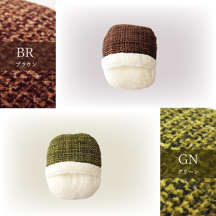 クッション 足ポカ 無地 シンプル 約35×40cm ベージュ ブラウン グリーン グレー オレンジ レッド ネイビー ihk-1221750021171の画像