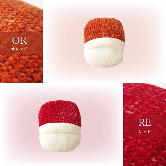 クッション 足ポカ 無地 シンプル 約35×40cm ベージュ ブラウン グリーン グレー オレンジ レッド ネイビー ihk-1221750021171の画像