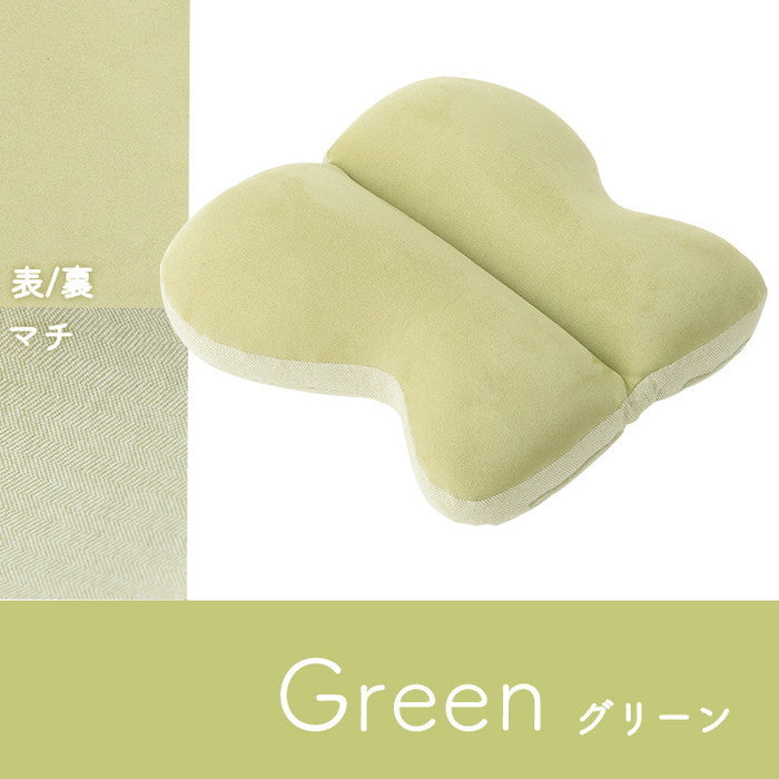 クッション 腰当 ちょう バタフライ パステル グリーン 約40×40cm グリーン グレー ピンク ihk-1224470120735の画像