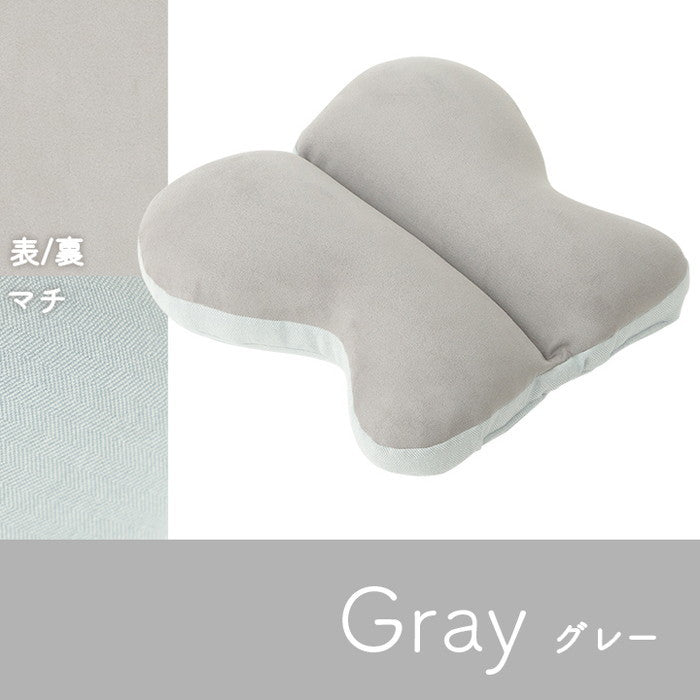 クッション 腰当 ちょう バタフライ パステル グリーン 約40×40cm グリーン グレー ピンク ihk-1224470120735の画像