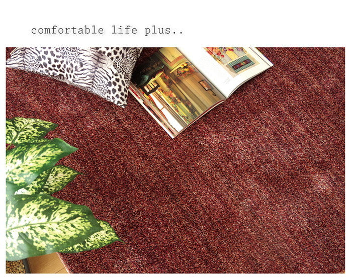 ラグ カーペット 3畳 抗菌 防臭 防ダニ タフト 国産 ミックスカラー イリゼ 約190×240cm ベージュ ブルー グリーン ワイン ihk-1340630022003の画像