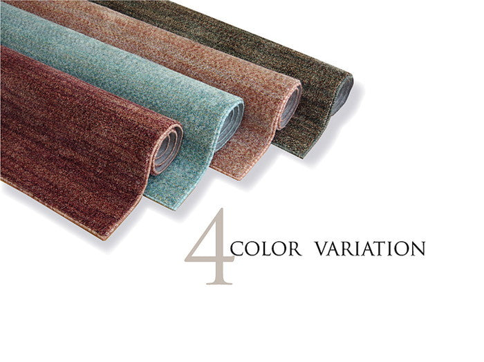 ラグ カーペット 3畳 抗菌 防臭 防ダニ タフト 国産 ミックスカラー イリゼ 約190×240cm ベージュ ブルー グリーン ワイン ihk-1340630022003の画像