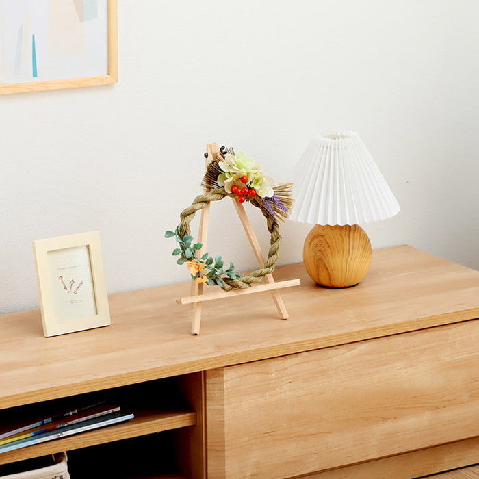 い草 リース 雑貨 飾り 消臭効果 リッラクス効果 アレンジ 約20cm丸 ihk-1370350015108の画像