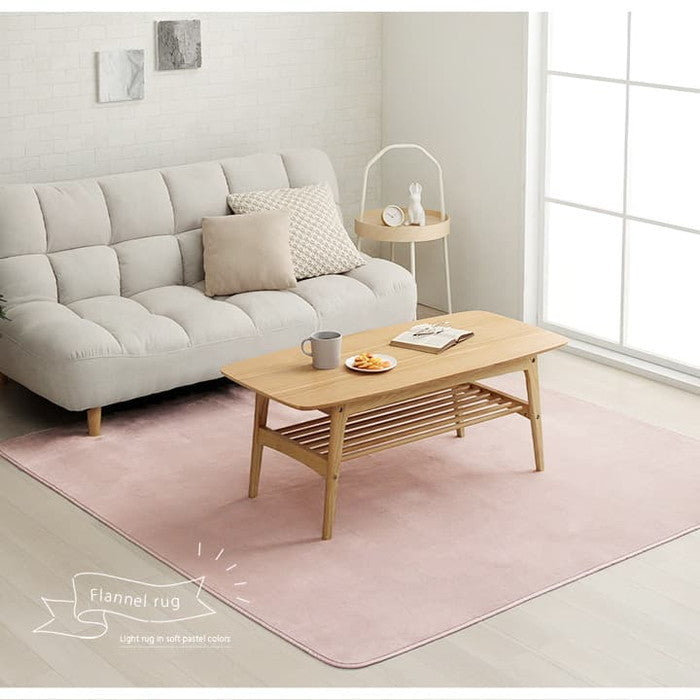 ラグ カーペット だ円 洗える 抗菌防臭 低ホルムアルデヒド 滑り止め付き 薄手 お手入れ簡単 無地 パウダーブルー 約140×200cm楕円 ホットカーペット対応 パウダーブルー スカイグリーン パールグレー ライトピンク ihk-1380000025960の画像