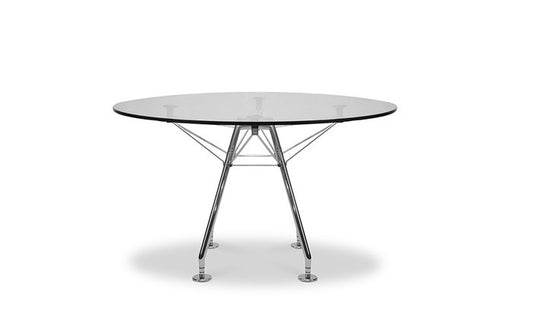 ノーマン・フォスター カイロポッド ラウンドテーブル CHILOPOD Round Table 15mm強化ガラス 3年保証付 inv-8827bt