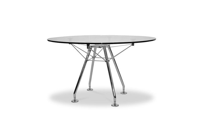 ノーマン・フォスター カイロポッド ラウンドテーブル CHILOPOD Round Table 15mm強化ガラス 3年保証付 inv-8827bt