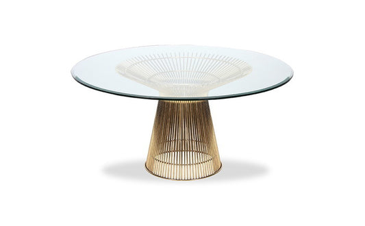 ウォーレン・プラットナー プラットナー ダイニングテーブル PLATNER Dining Table 金メッキ 3年保証付 inv-8869btgol