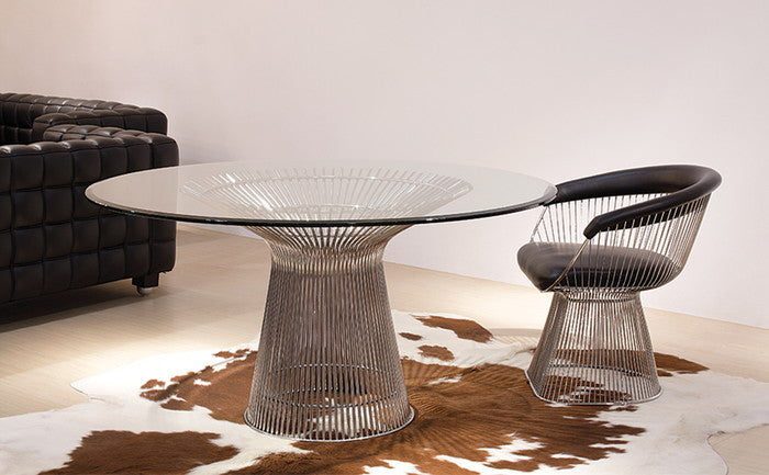 ウォーレン・プラットナー プラットナー ダイニングテーブル PLATNER Dining Table 金メッキ 3年保証付 inv-8869btgol