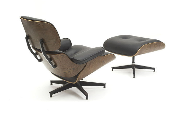 チャールズ&レイ・イームズ イームズ ラウンジチェアオットマン EAMES Lounge Chair Ottoman アニリンレザー 本革 3年保証付 inv-9116bo-ani