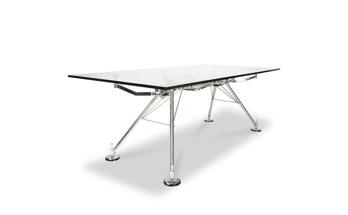 ノーマン・フォスター ノモス テーブル NOMOS Table 15mm強化ガラス ノーマン・フォスター 3年保証付 デザイナーズ ジェネリック家具 リプロダクト inv-9140btの画像