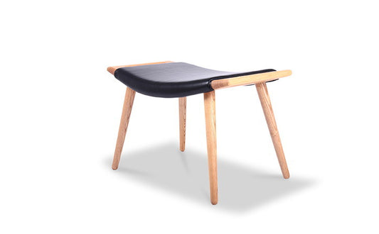 ハンス・J・ウェグナー 124 ロッキングチェア スツール 124 Rocking Chair Stool セミアニリンレザー 本革 3年保証付 inv-9166bo-semi