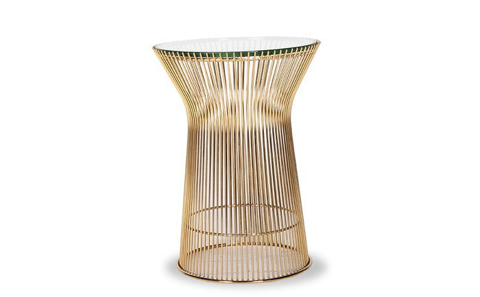 ウォーレン・プラットナー プラットナー サイドテーブル PLATNER Side Table 白大理石 3年保証付 inv-919btsil-wh