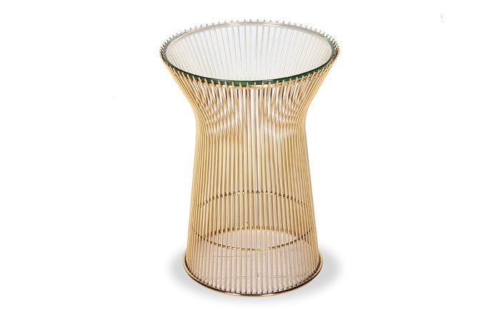 ウォーレン・プラットナー プラットナー サイドテーブル PLATNER Side Table 白大理石 3年保証付 inv-919btsil-wh