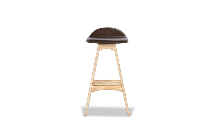 デニッシュ バースツール ロー DANISH Bar Stool Low ファブリックA 3年保証付 inv-9210bar-fba