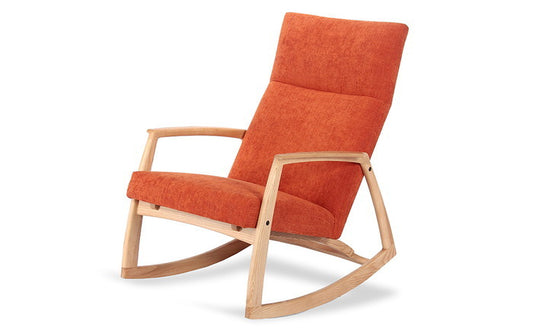 レジャー ロッキングチェア LEISURE Rocking Chair ファブリックA 3年保証付 inv-9327ba