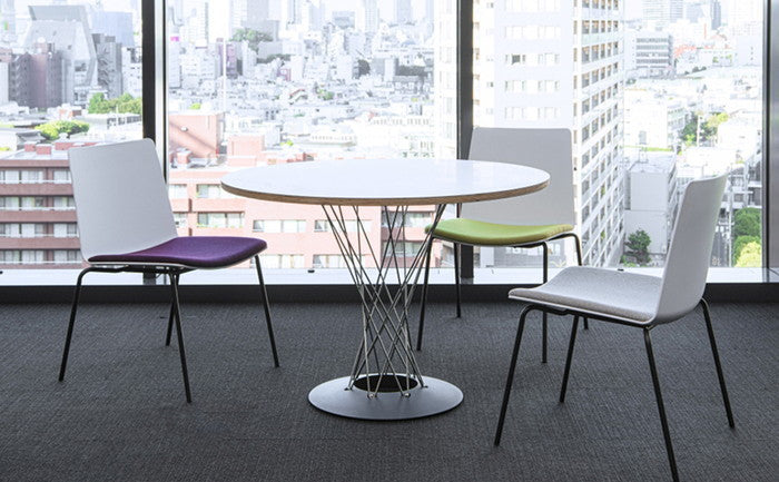 ダイニングチェア イネス YNES Dinig Chair 座面 ファブリック デザイナーズ ジェネリック家具 リプロダクト 3年保証付 inv-bill-qeの画像