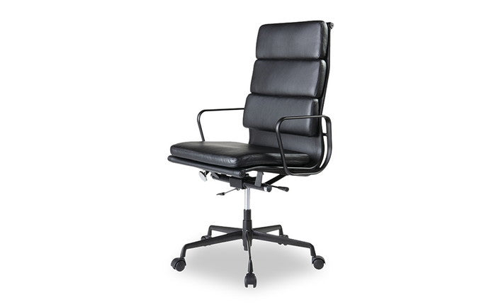 チャールズ&レイ・イームズ アルミナムグループ ハイバック エグゼクティブチェア ソフトパッド Aluminum Group Executive Chair SoftPad PU ファブリック 3年保証付 inv-e001a-1-pu