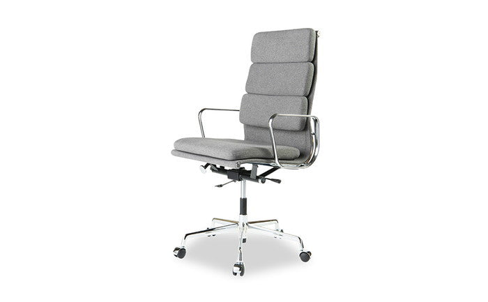 チャールズ&レイ・イームズ アルミナムグループ ハイバック エグゼクティブチェア ソフトパッド Aluminum Group Executive Chair SoftPad PU ファブリック 3年保証付 inv-e001a-1-pu