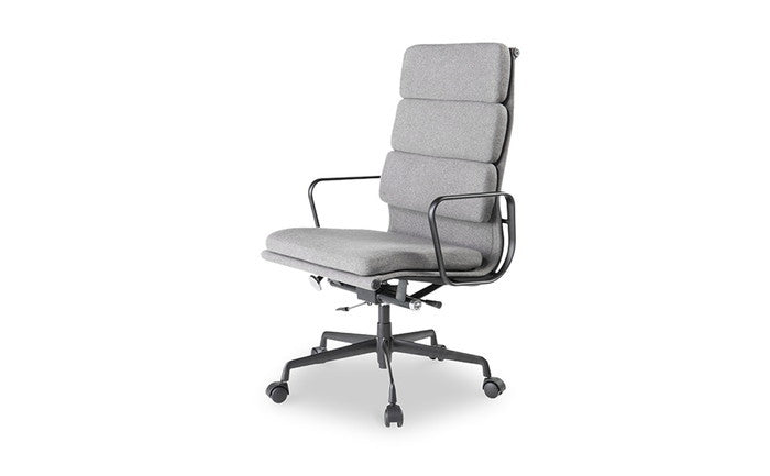 チャールズ&レイ・イームズ アルミナムグループ ハイバック エグゼクティブチェア ソフトパッド Aluminum Group Executive Chair SoftPad PU ファブリック 3年保証付 inv-e001a-1-pu