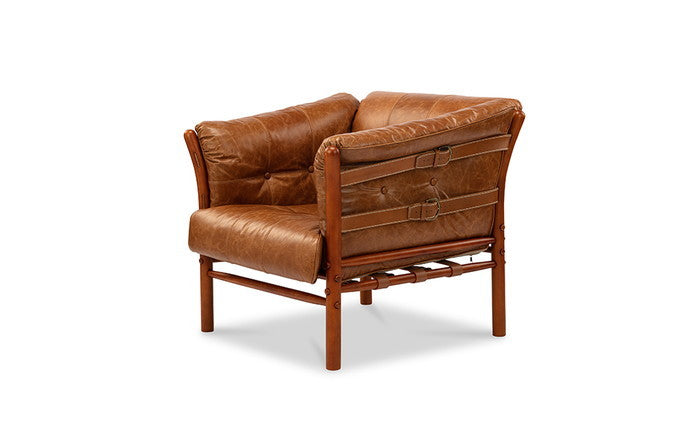 アルネ・ノエル イローナ アームチェア ILONA Arm Chair アニリンレザー 本革 3年保証付 デザイナーズ ジェネリック家具 リプロダクト inv-h1104ba-aniの画像