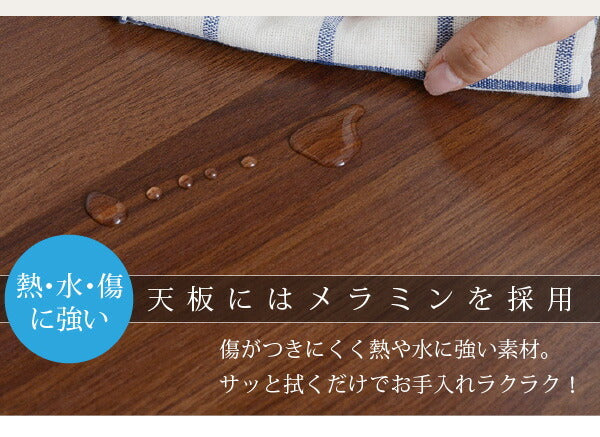 2WAYパソコンデスク 複合機ラック サイドラック プリンターラック サイドチェスト PCデスク サイドテーブル jk-kks-0012の画像