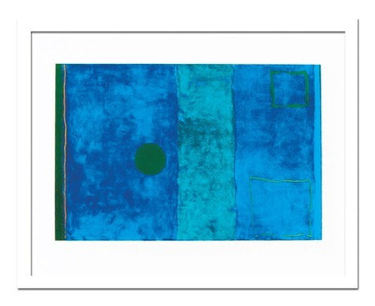 インテリアアート Patrick Heron Blue painting ヒモ付 AB-10643 kar-3097084s1