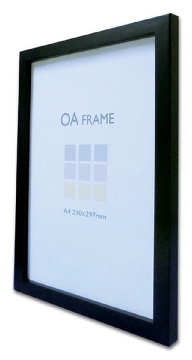 OAフレーム A4サイズ スタンド付 ブラック OA-49801 店舗 カフェ ラウンジ ロビー ホテル 法人 kar-3097524s4の画像