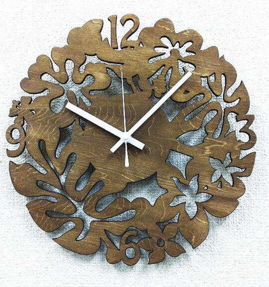 シルエットクロック Silhouette Clock2 Asian Asian Brown 保証付 sk-2005 kar-4650416s1