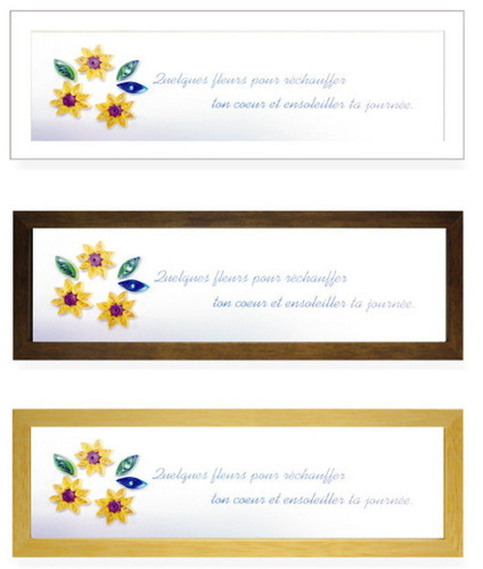 インテリア ミニアート Paper Quilling Series Yellow ナチュラル PZ-4012 店舗 カフェ ラウンジ ロビー ホテル 法人 kar-5093261s3の画像