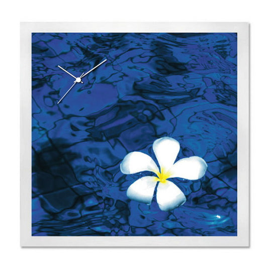 アート+時計 A-CLOCK Frangipani ホワイト AC-1002 保証付 kar-5620672s1