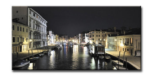 CANVAS ART キャンバスアート Italy Venice イタリア ベニス Lサイズ W1000×H500×D40mm US-6005 kar-6248593s1